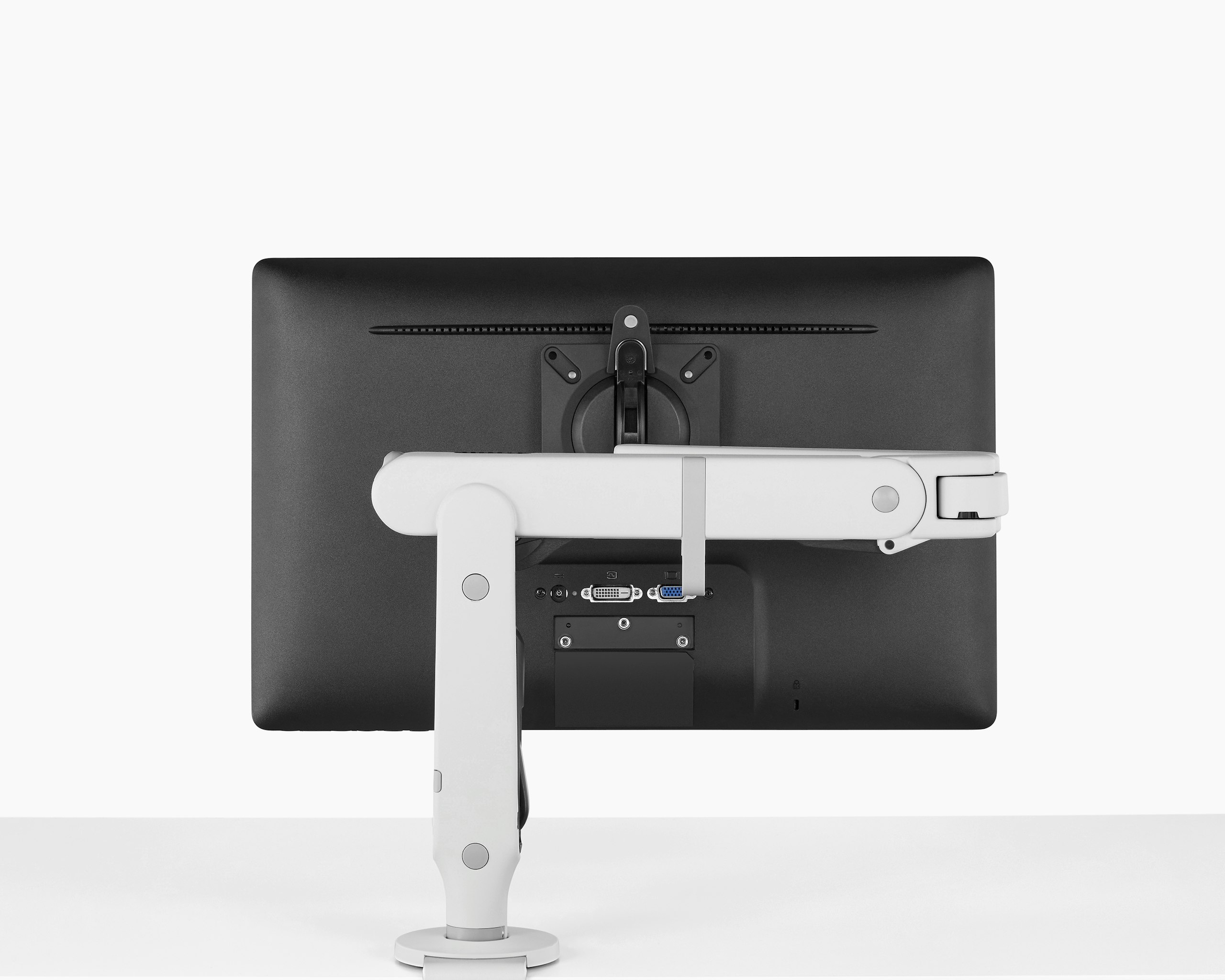Back view of Ollin Monitor Arm